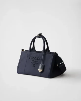 Duża bawełniana torba Prada Jardiniare