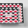 Duża kwadratowa porcelanowa taca – Trójkąty Duża kwadratowa porcelanowa taca – Trójkąty
