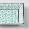 Duża kwadratowa porcelanowa taca – Vienna Green Duża kwadratowa porcelanowa taca – Vienna Green
