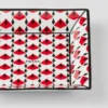 Duża kwadratowa porcelanowa taca – Vienna Red Duża kwadratowa porcelanowa taca – Vienna Red