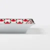 Duża kwadratowa porcelanowa taca – Vienna Red Duża kwadratowa porcelanowa taca – Vienna Red