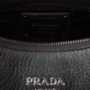 Duża skórzana torba na ramię Prada Aimae