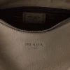 Duża skórzana torba na ramię Prada Aimae
