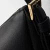 Duża skórzana torba na ramię Prada Aimae