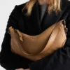 Duża skórzana torba na ramię Prada Aimae