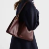 Duża skórzana torba na ramię Prada Etude Duża skórzana torba na ramię Prada Etude