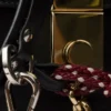 Duża skórzana torba na ramię Prada Soft Sound z zawieszkami Duża skórzana torba na ramię Prada Soft Sound z zawieszkami