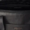 Duża skórzana torba Prada Route z uchwytem na górze