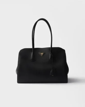 Duża skórzana torba typu tote