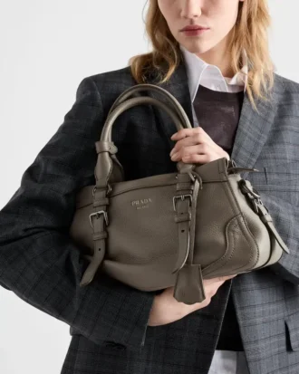 Duża skórzana torba typu tote