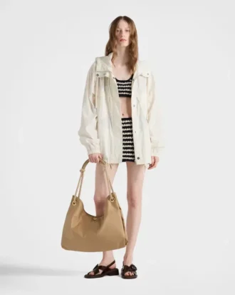 Duża torba na ramię Prada Mariner z Re-Nylonu