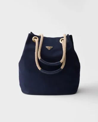 Duża torba typu bucket Prada Mariner z materiału Re-Nylon