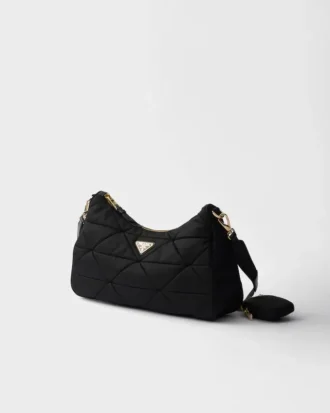 Duża wyściełana torba Re-Nylon