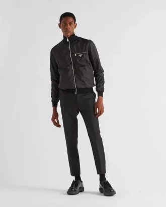 Dwustronna kurtka z wełny i Re-Nylon