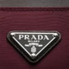 Etui na karty Prada Speedrock z Re-Nylonu i skóry Etui na karty Prada Speedrock z Re-Nylonu i skóry
