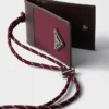 Etui na karty Prada Speedrock z Re-Nylonu i skóry z paskiem Etui na karty Prada Speedrock z Re-Nylonu i skóry z paskiem