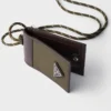 Etui na karty Prada Speedrock z Re-Nylonu i skóry z paskiem Etui na karty Prada Speedrock z Re-Nylonu i skóry z paskiem