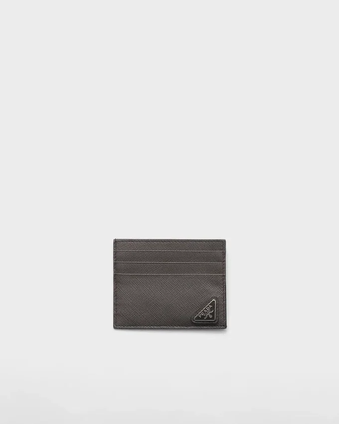 Etui na karty ze skóry Saffiano Etui na karty ze skóry Saffiano
