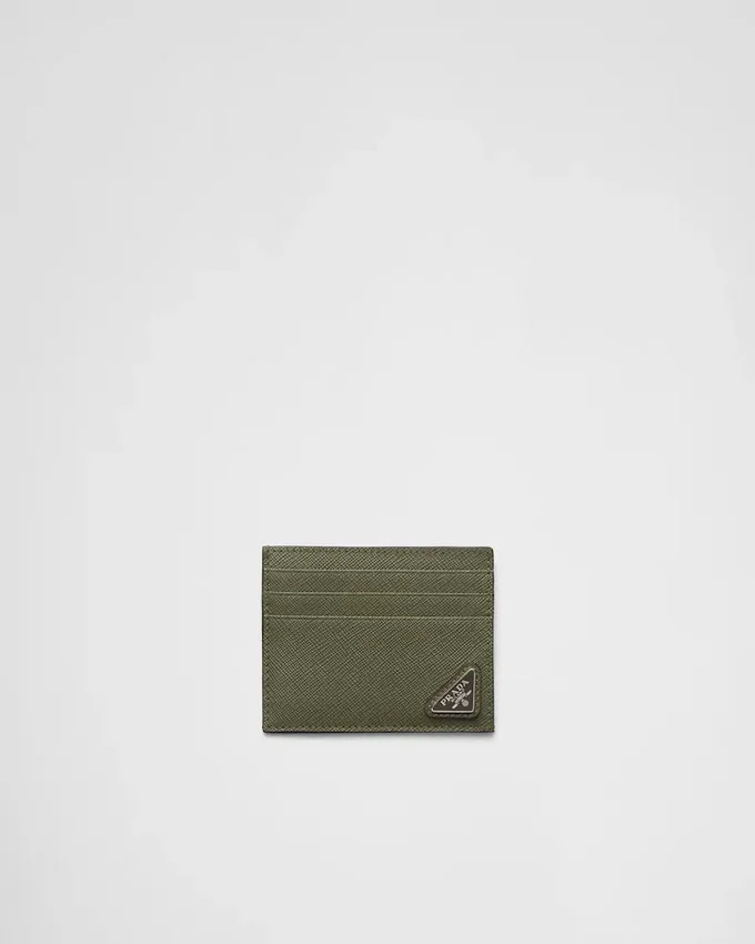 Etui na karty ze skóry Saffiano Etui na karty ze skóry Saffiano