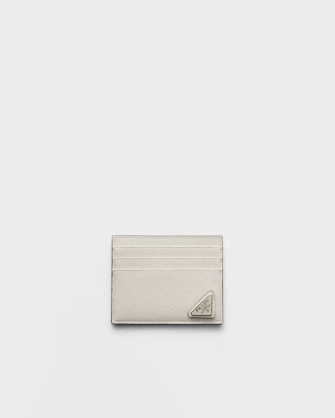Etui na karty ze skóry Saffiano Etui na karty ze skóry Saffiano