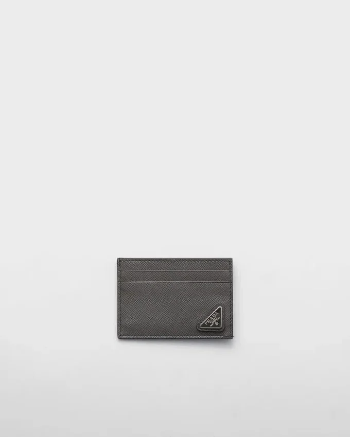Etui na karty ze skóry Saffiano Etui na karty ze skóry Saffiano