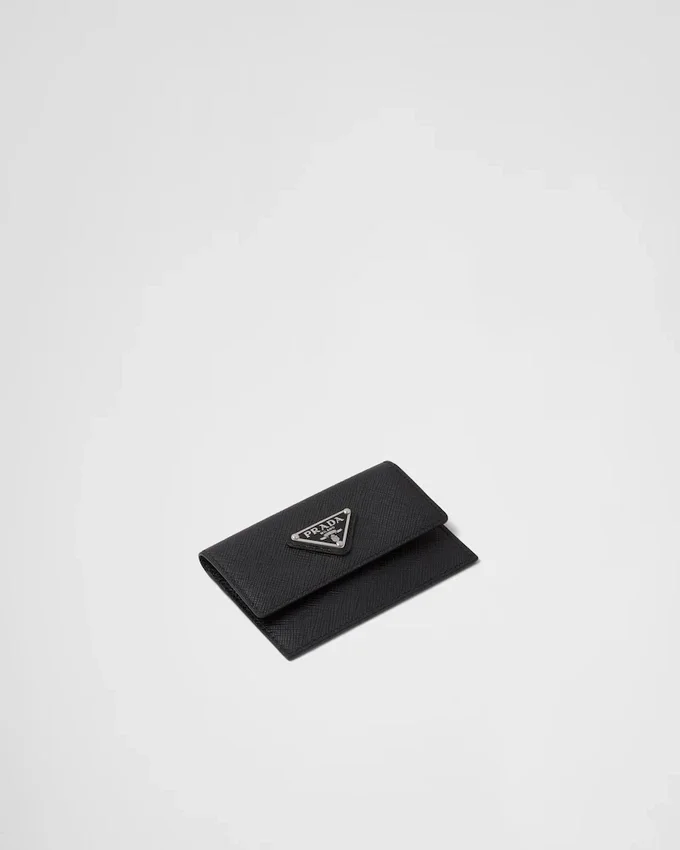Etui na karty ze skóry Saffiano Etui na karty ze skóry Saffiano