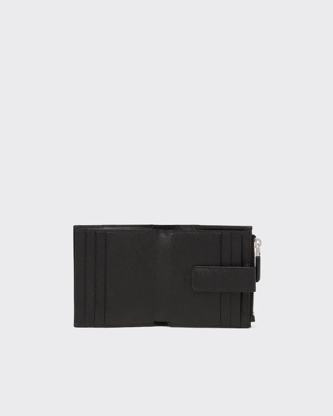 Etui na karty ze skóry Saffiano Etui na karty ze skóry Saffiano