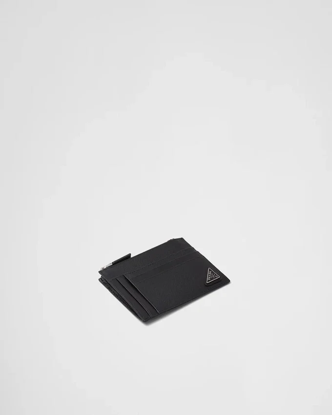 Etui na karty ze skóry Saffiano Etui na karty ze skóry Saffiano