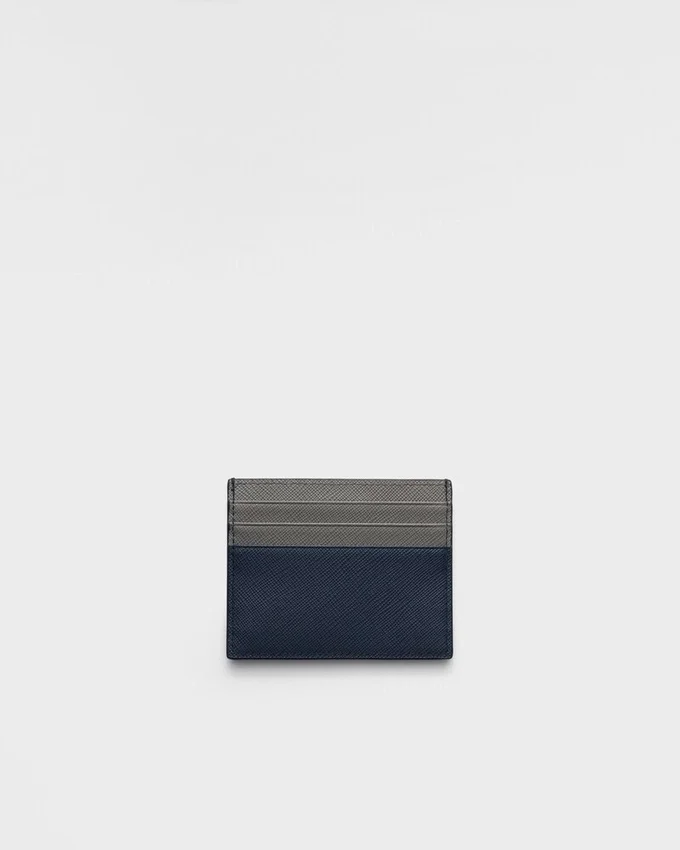 Etui na karty ze skóry Saffiano Etui na karty ze skóry Saffiano