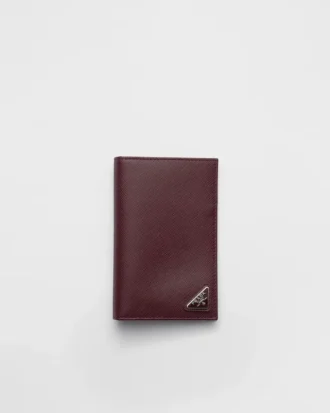 Etui na paszport z skóry Saffiano