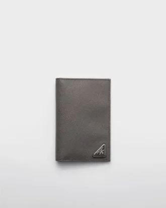 Etui na paszport z skóry Saffiano