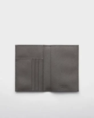 Etui na paszport z skóry Saffiano
