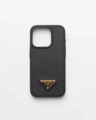 Etui ze skóry Saffiano do iPhone’a 15 Pro