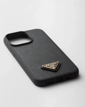 Etui ze skóry Saffiano do iPhone’a 15 Pro Max