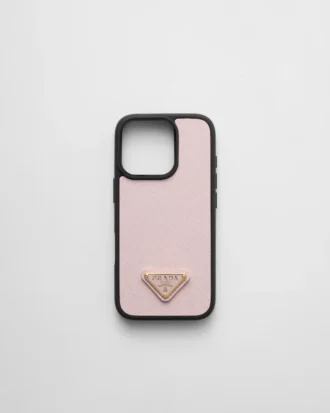 Etui ze skóry Saffiano do iPhone’a 16 Pro
