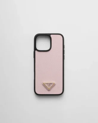 Etui ze skóry Saffiano do iPhone’a 16 Pro Max