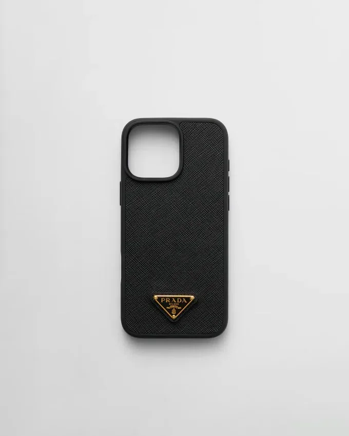 Etui ze skóry Saffiano do iPhone’a 16 Pro Max Etui ze skóry Saffiano do iPhone’a 16 Pro Max