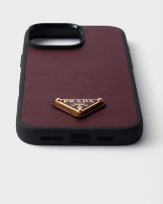 Etui ze skóry Saffiano do iPhone’a 16 Pro Max