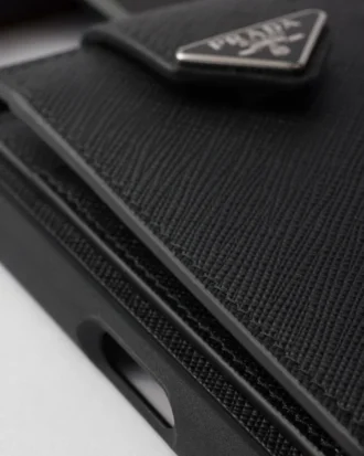 Etui ze skóry Saffiano do iPhone’a 16 Pro Max