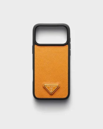 Etui ze skóry Saffiano do iPhone’a 17 Pro Max