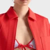 Góra bikini z dzianiny interlock