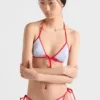 Góra bikini z dzianiny interlock