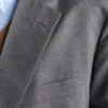Jednorzędowy garnitur z jedwabiu Jednorzędowy garnitur z jedwabiu