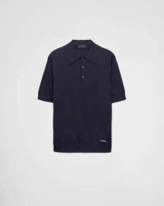 Jedwabna koszulka polo