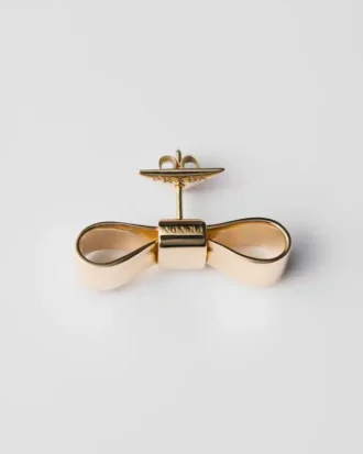 Kolczyki Eternal Gold Bow – żółte złoto