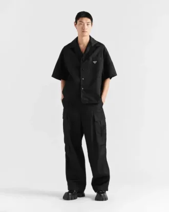 Koszula z krótkim rękawem z materiału Re-Nylon