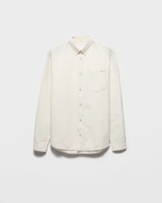 Koszula z tkaniny chambray