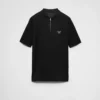 Koszulka polo Piqua z detalami z Re-Nylon Koszulka polo Piqua z detalami z Re-Nylon