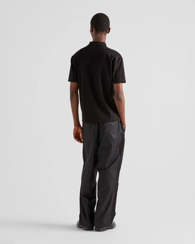 Koszulka polo Piqua z detalami z Re-Nylon Koszulka polo Piqua z detalami z Re-Nylon