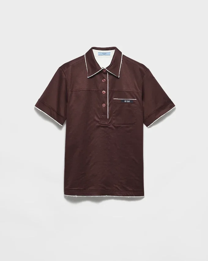 Koszulka polo z bawełny Lisle Koszulka polo z bawełny Lisle